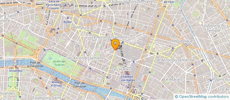 localisation de l'entreprise SYND NAT SAGE FEMME DE FRANCE à PARIS