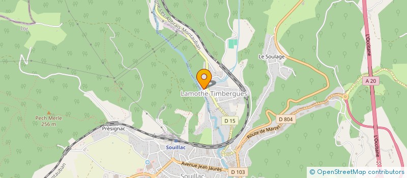 localisation de l'entreprise SYND NATIO SECRETAIRES MAIRIE ASSIMILES à LACHAPELLE-AUZAC
