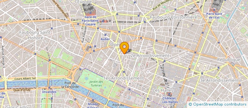 localisation de l'entreprise SYND NATION MUSICIENS FORCE OUVRIERE à PARIS