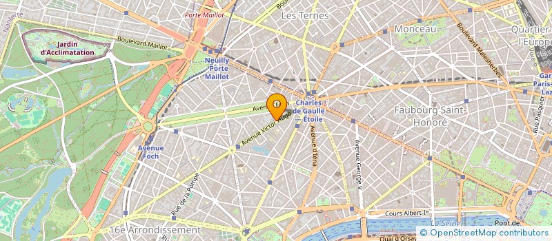 localisation de l'entreprise SYND NATIONAL PROFESSIONELS IMMOBILIERS à PARIS