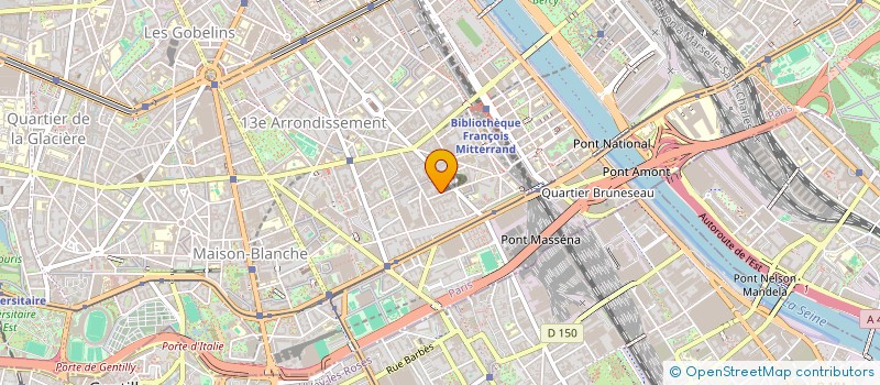 localisation de l'entreprise SYND NATIONAL UNITAIRE ENSEIGNEMENT PRO  PARIS