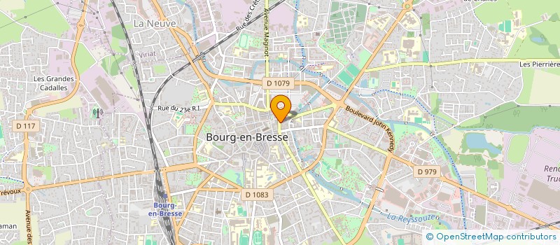 localisation de l'entreprise SYND NEGOCIANTS GRAINS AIN à BOURG-EN-BRESSE