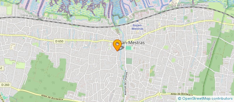 localisation de l'entreprise SYND OSTREICOLE GUJAN-MESTRAS  GUJAN-MESTRAS