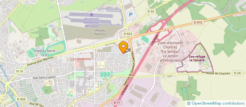 localisation de l'entreprise SYND OVIN D EURE ET LOIR à CHARTRES