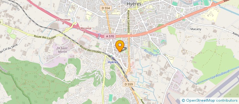 localisation de l'entreprise SYND PARME à HYERES