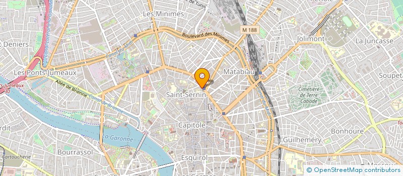 localisation de l'entreprise SYND PATRON PROTHES DENTAI MIDI PYRENEES à TOULOUSE