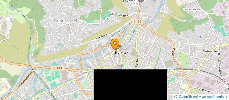 localisation de l'entreprise SYND PATRONAL DES COIFFEURS à EVREUX
