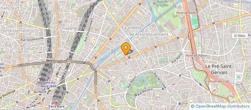 localisation de l'entreprise SYND PERSONNEL ORGANISME ASSURANCE CFDT  PARIS