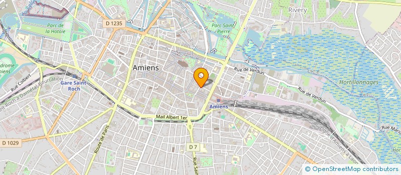 localisation de l'entreprise SYND PICARD INDUSTRIE TEXTILE  AMIENS