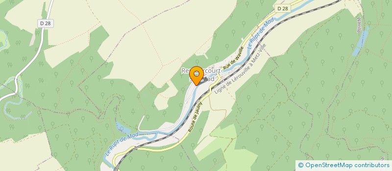 localisation de l'entreprise SYND POUR ENSEI PREMI CYCLE DANS SECTE T à THIAUCOURT-REGNIEVILLE