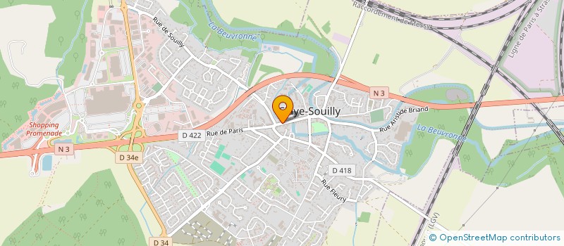 localisation de l'entreprise SYND POUR FONCT CES CLAYE SOUILLY à CLAYE-SOUILLY