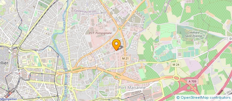 localisation de l'entreprise SYND PRATICIENS ART DENTAIRE HERAULT à MONTPELLIER