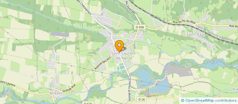 localisation de l'entreprise SYND PROD EXPLOIT EAUX CANTAOUS TUZAGUET à CANTAOUS