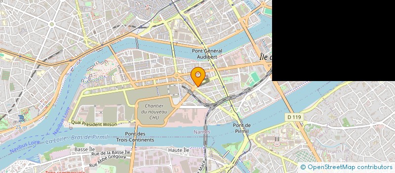 localisation de l'entreprise SYND PRODUCT VENDEURS MIN DE NANTES à NANTES