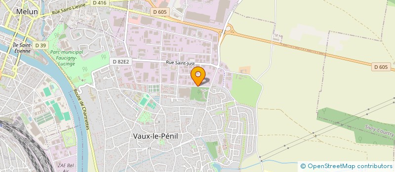 localisation de l'entreprise SYND PROF APPROV SEMENCES PRODUITS CULTU à VAUX-LE-PENIL