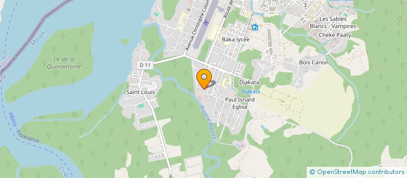 localisation de l'entreprise SYND PROF ASSISTANTE ASSISTANT MATERNELS à SAINT-LAURENT-DU-MARONI