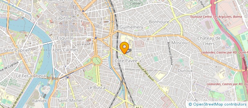 localisation de l'entreprise SYND PROF DES CARMES DE TOULOUSE à TOULOUSE