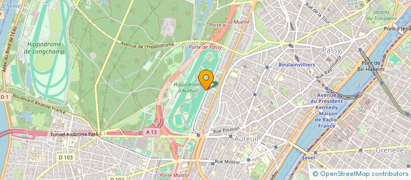 localisation de l'entreprise SYND PROF EDITEURS LOGICIELS LOISIRS  PARIS