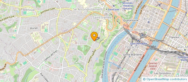 localisation de l'entreprise SYND PROF MISSIONNAIRES N D DES APOTRES  SAINTE-FOY-LES-LYON