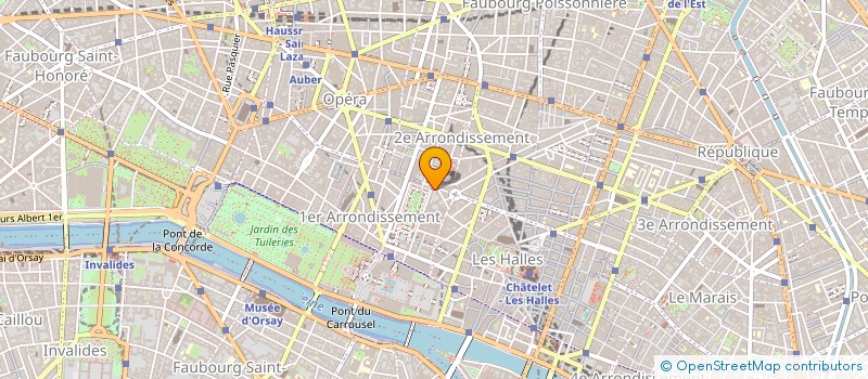 localisation de l'entreprise SYND PROF PERS CADRE MAITRISE BANQ FRANC à PARIS