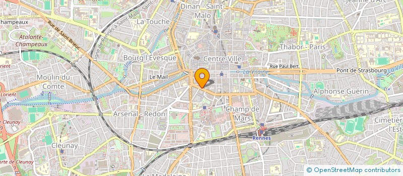 localisation de l'entreprise SYND PROFESSIONNELS DU BETAIL à RENNES