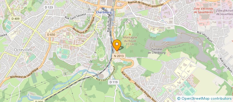 localisation de l'entreprise SYND PROP IMM 7 R LOUIS LANSONNEUR  CHERBOURG-EN-COTENTIN