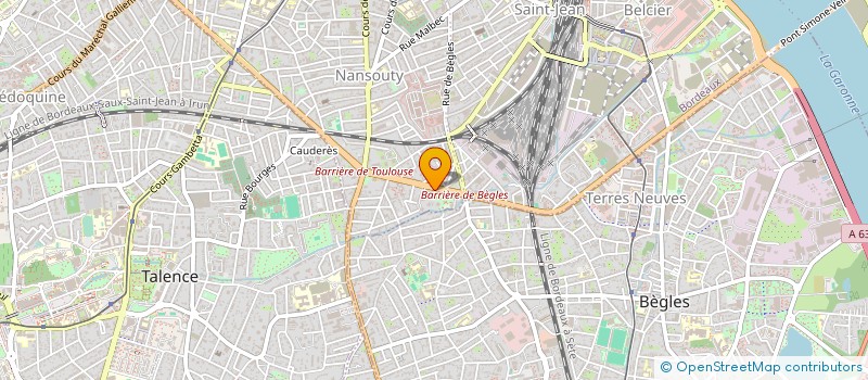 localisation de l'entreprise SYND PROP RES LIOTARD à BORDEAUX