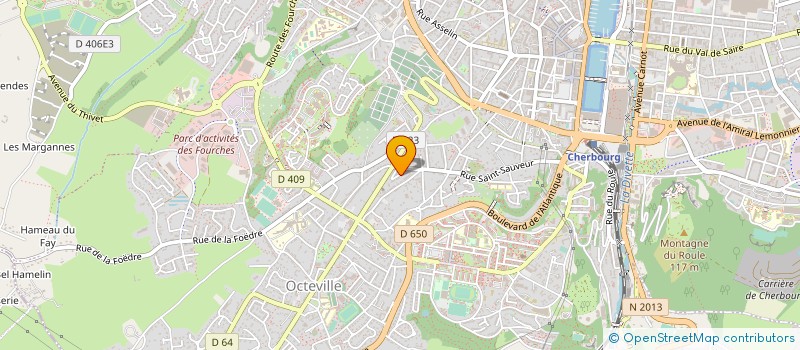 localisation de l'entreprise SYND PROPR LE LIAIS  CHERBOURG-EN-COTENTIN