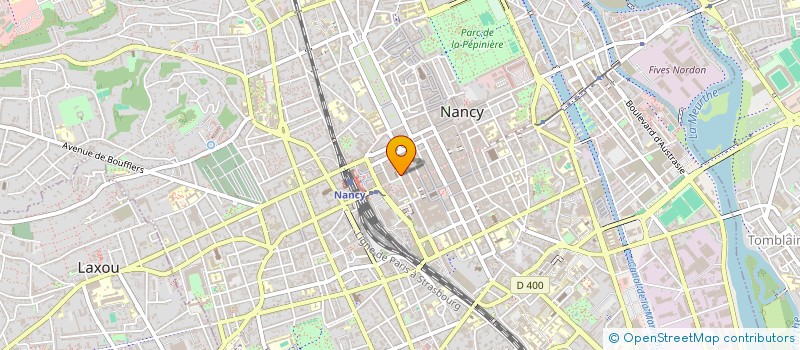 localisation de l'entreprise SYND PROPRIETAIRES FORESTIERS  NANCY