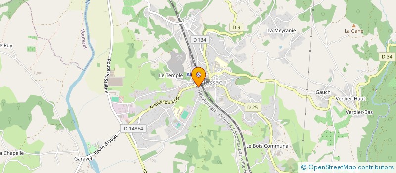 localisation de l'entreprise SYND PROPRIETE SANCIER  ALLASSAC