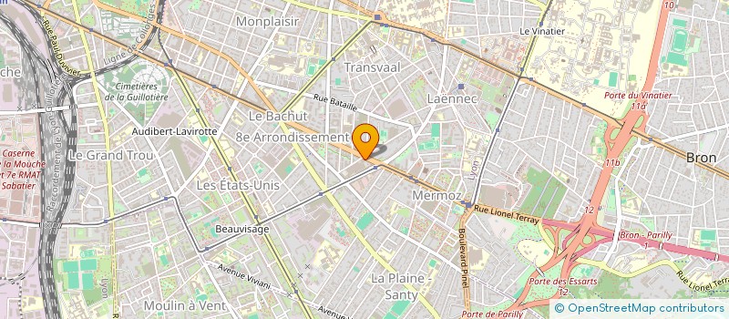 localisation de l'entreprise SYND QUINCAILLERIE FOURNIT IND EQUIP MEN  LYON