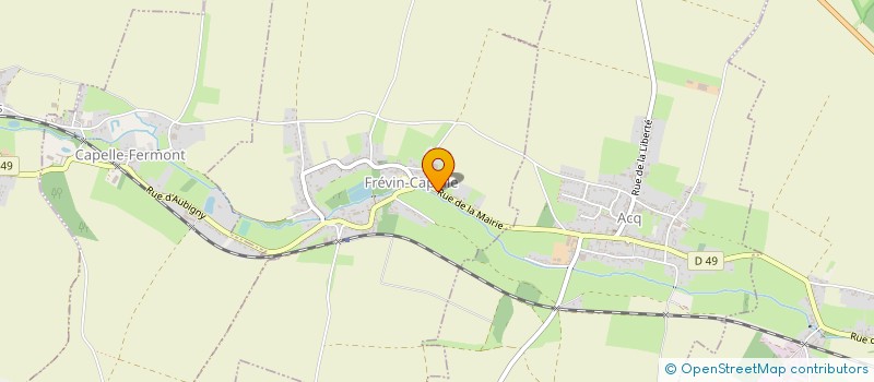 localisation de l'entreprise SYND REG PEDAG DE CAMBLIGNEUL  CAMBLIGNEUL