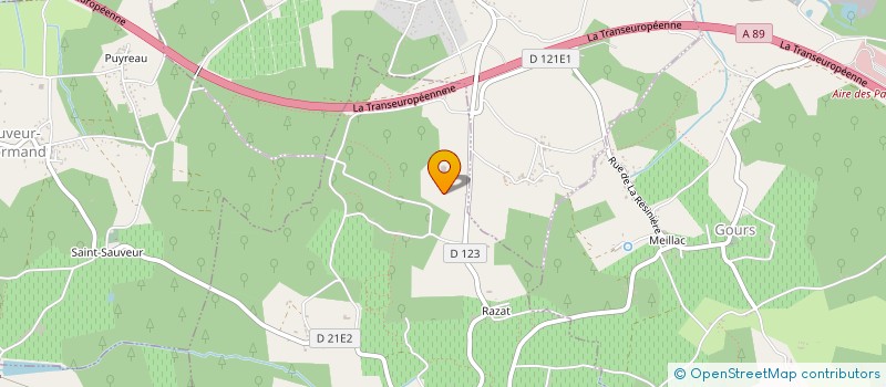 localisation de l'entreprise SYND REGROUP PEDAGO PETIT PALAIS ST SAUV  SAINT-SAUVEUR-DE-PUYNORMAND