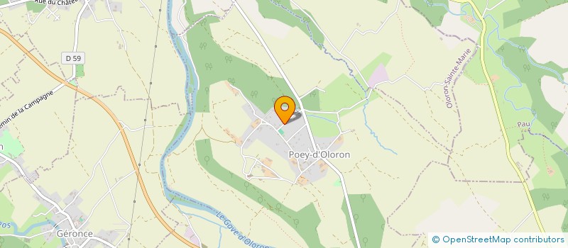 localisation de l'entreprise SYND REGROUP PEDAGOGIQUE GOES-ESTIALESCQ  GOES