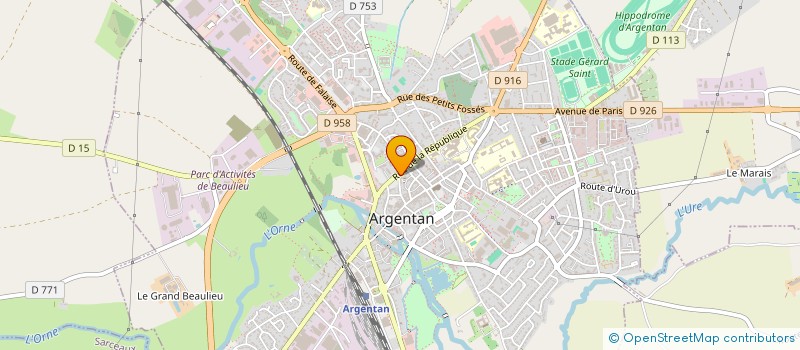 localisation de l'entreprise SYND RES DU PT DU JOUR à ARGENTAN