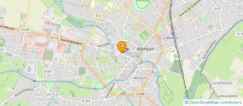 localisation de l'entreprise SYND RES DUCS à ALENCON