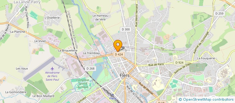 localisation de l'entreprise SYND RES ENCLOS DU CEDRE à FLERS