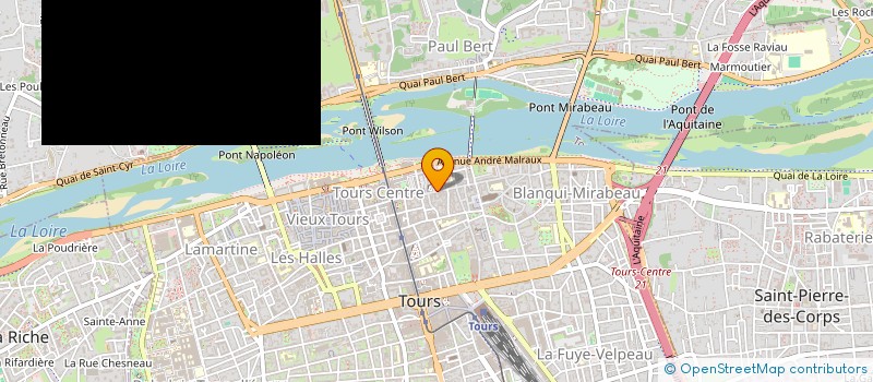 localisation de l'entreprise SYND RES LA BELLE FILLE  TOURS