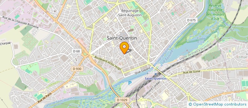 localisation de l'entreprise SYND RES LE VOLTAIRE à SAINT QUENTIN