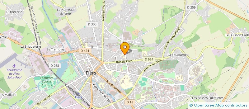 localisation de l'entreprise SYND RES ST JEAN à FLERS