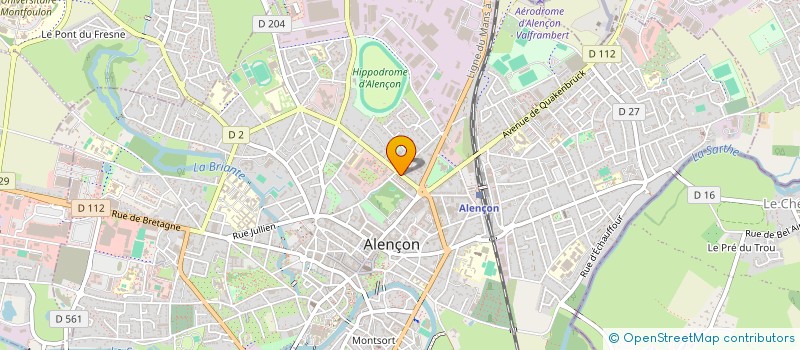 localisation de l'entreprise SYND RES STRASBOURG à ALENCON