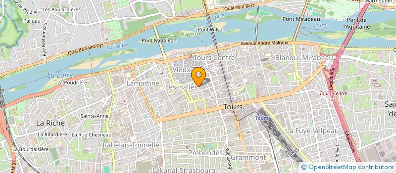 localisation de l'entreprise SYND RESIDENCE DESCARTES TOURS  TOURS