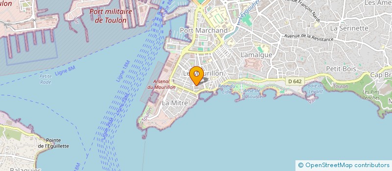 localisation de l'entreprise SYND RESIDENCE DU PORT  TOULON