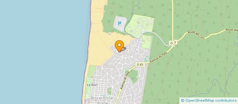 localisation de l'entreprise SYND RESIDENCE L ILOT VERT  BISCARROSSE