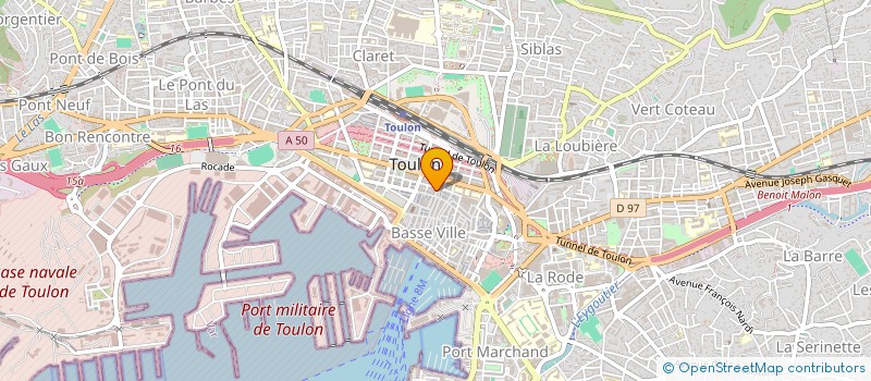 localisation de l'entreprise SYND RUE RACINE N  7  TOULON