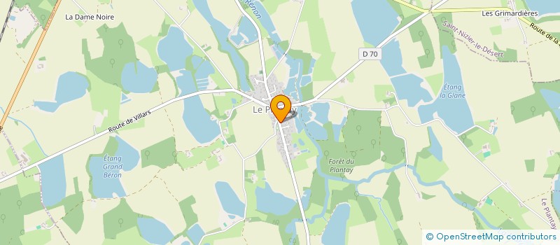 localisation de l'entreprise SYND SCOLAIRE ST NIZIER CHATENAY PLANTAY  LE PLANTAY