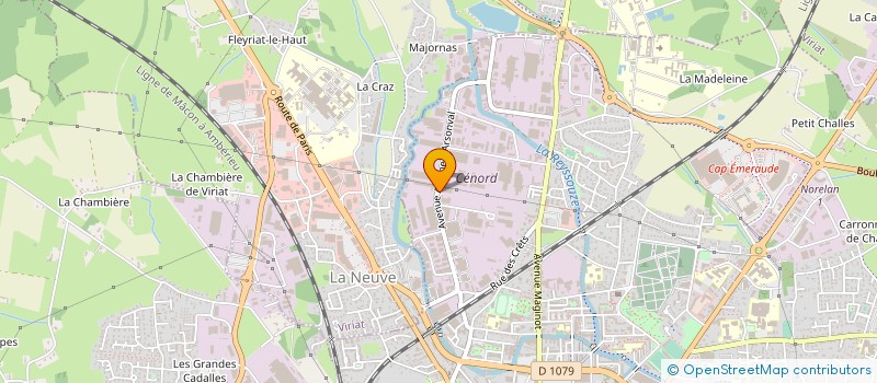 localisation de l'entreprise SYND TRANSPORTS ROUTIERS AIN à BOURG-EN-BRESSE