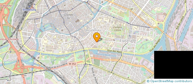 localisation de l'entreprise SYND UNIT INSTIT ET PROF DES ECOLES PEGC à STRASBOURG