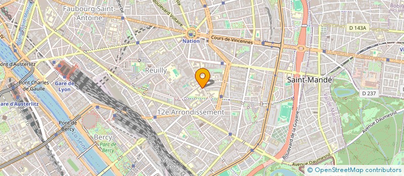 localisation de l'entreprise SYND VILLA PICPUS  PARIS