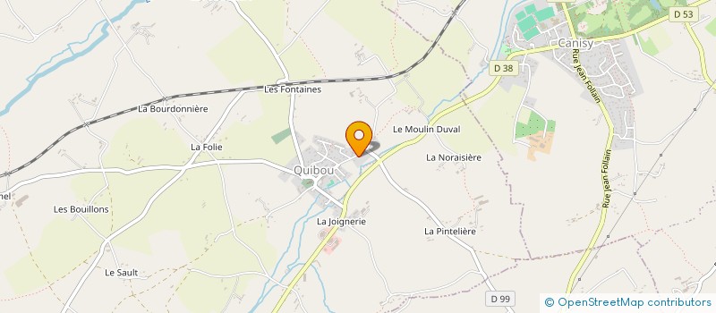 localisation de l'entreprise SYND VINS SPIRITUEUX GROS  QUIBOU